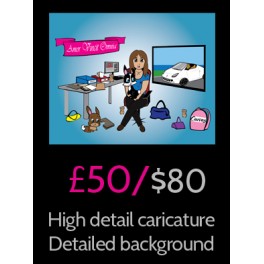 £50/$80 Commission £50/$80 Commission